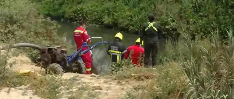 Cuerpo sin vida en el río Rocha