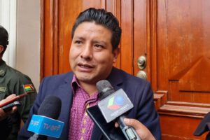 Gobernador de La Paz Santos Quispe