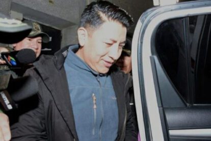 Traslado de Marco Antonio Pumari bajo fuerte resguardo policial