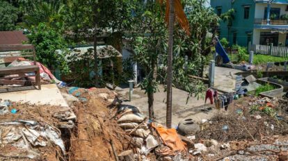 Tifón Kajiki causa inundaciones en Vietnam