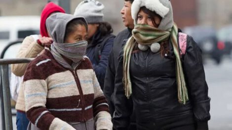 Descenso de temperaturas en Bolivia
