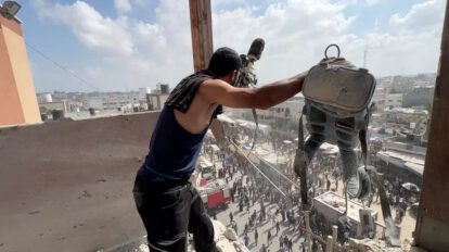 Bombardeo israelí en Gaza impacta el Hospital Nasser