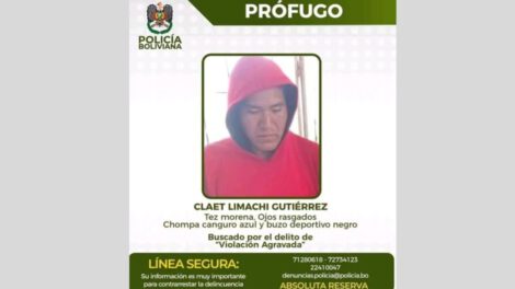 Escapatoria de reo en Tarabuco