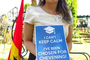 Boliviana Alexandra Najhavi Calle recibe Beca Chevening