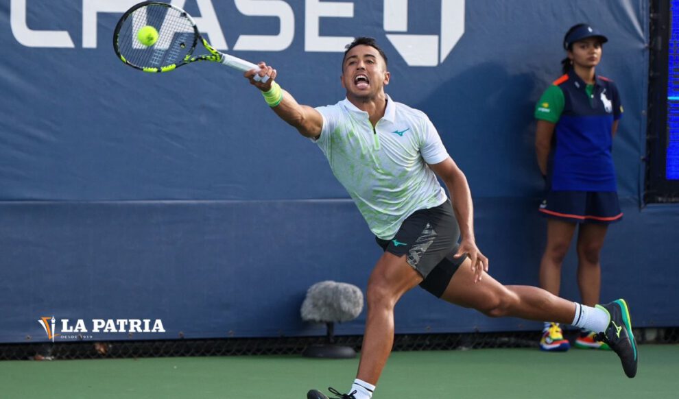 Hugo Dellien en el US Open
