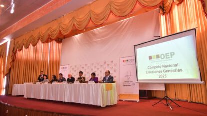 Resultados de las elecciones generales presentados por el TSE