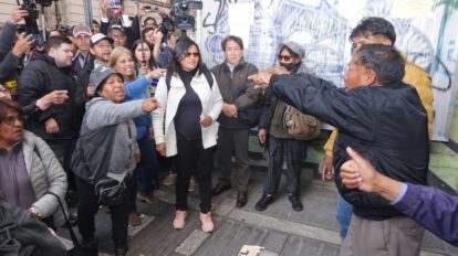 Enfrentamiento entre masistas y camachistas en el TDJ