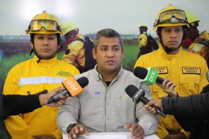 alerta naranja por incendios forestales en Santa Cruz