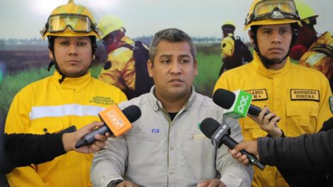 alerta naranja por incendios forestales en Santa Cruz