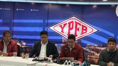 YPFB importación de combustible