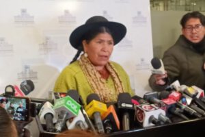 Diputada Toribia Lero sobre la situación política en Bolivia