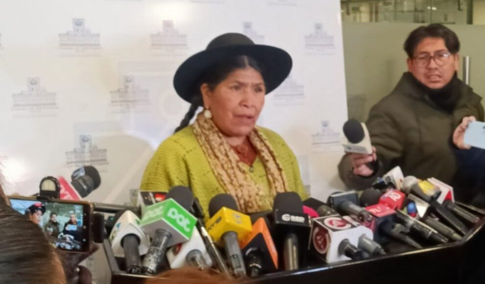 Diputada Toribia Lero sobre la situación política en Bolivia