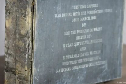 Cápsula del tiempo de la Princesa Diana abierta en Londres