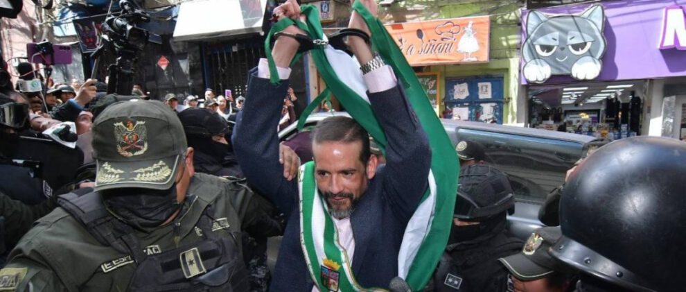 Luis Fernando Camacho es gobernador electo de Santa Cruz