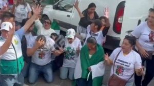 Celebración en Santa Cruz tras la liberación de Luis Fernando Camacho