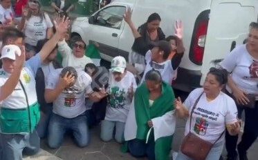 Celebración en Santa Cruz tras la liberación de Luis Fernando Camacho