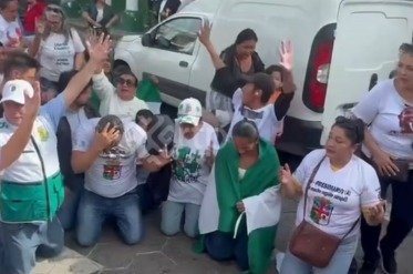 Celebración en Santa Cruz tras la liberación de Luis Fernando Camacho