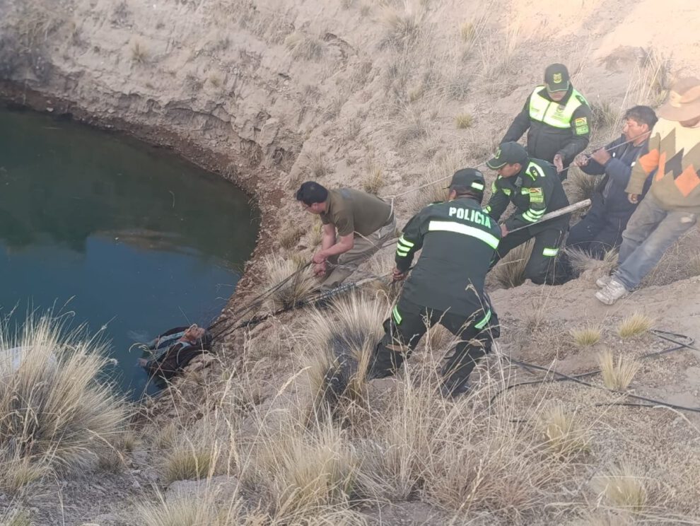 Anciana muere tras caer a un pozo en Pazña