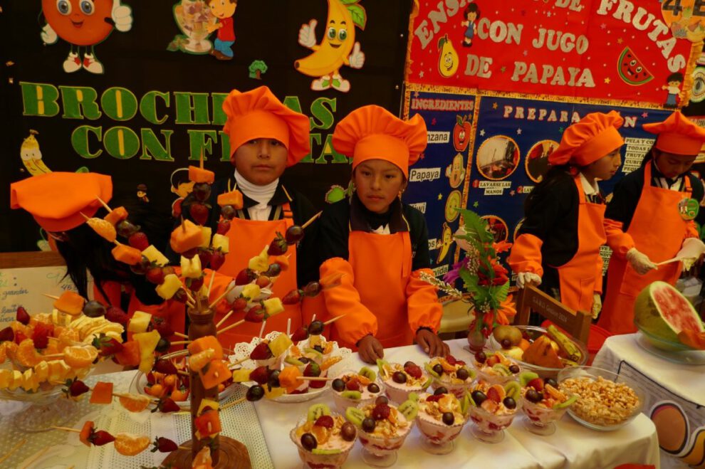 Kioscos escolares saludables en Oruro