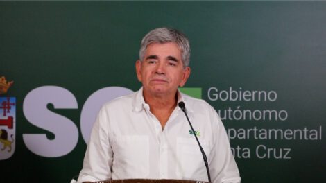 Renuncia de Luis Fernando Menacho en la Gobernación de Santa Cruz