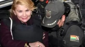 La expresidente Jeanine Añez en el caso Sacaba