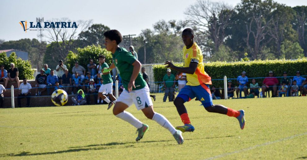 Selección boliviana Sub-17 muestra su lado débil tras sufrir goleada ante Colombia