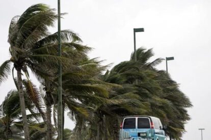 alerta por vientos intensos en siete departamentos del país
