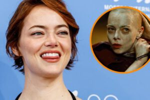 Emma Stone en Bugonia con nuevo look calvo