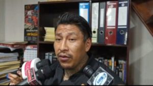 Denuncia por agresión en juzgado presentada por Eduardo Peñafiel Chaparro