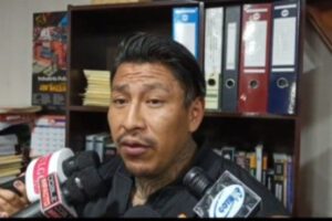 Denuncia por agresión en juzgado presentada por Eduardo Peñafiel Chaparro