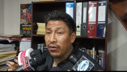 Denuncia por agresión en juzgado presentada por Eduardo Peñafiel Chaparro