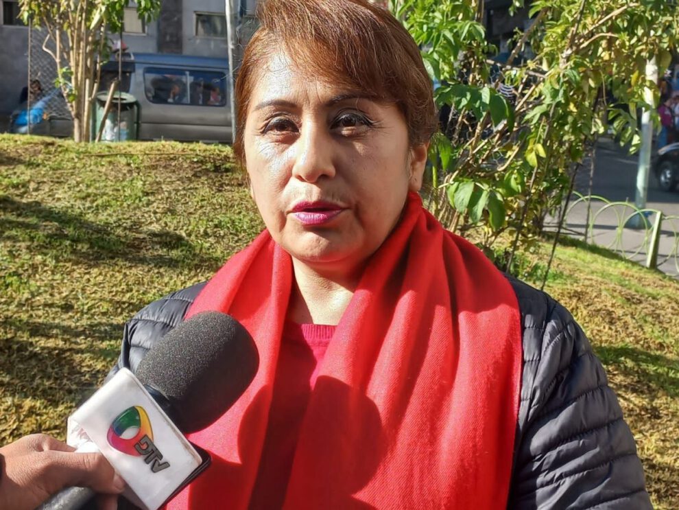 Ruth Nina detención domiciliaria en caso de instigación pública