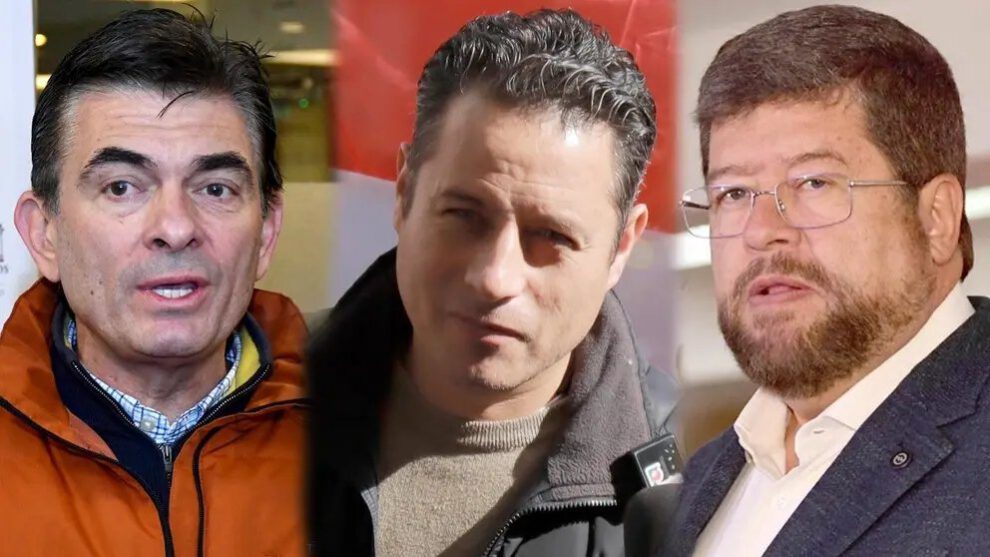 Rodrigo Paz y Edmand Lara, candidatos del PDC