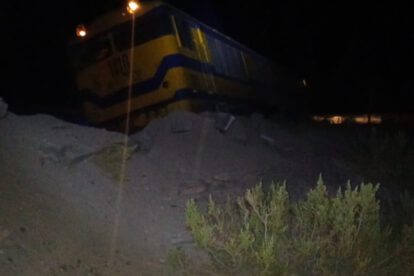 Descarrilamiento en Quillacas debido al robo de rieles