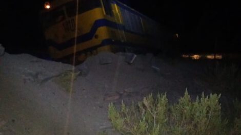Descarrilamiento en Quillacas debido al robo de rieles