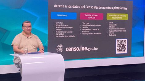 Censo de Población y Vivienda reporta cobertura del 99,99 % en Bolivia
