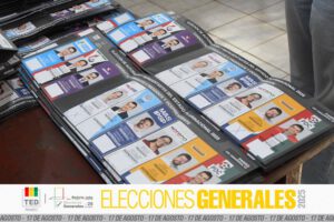 Sorteo de ubicación de partidos en la papeleta electoral