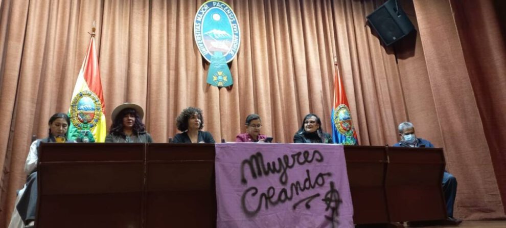 Diplomado Justicia Feminista ofrecido por Mujeres Creando