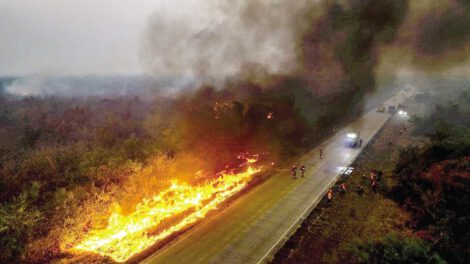 Incendios en Bolivia