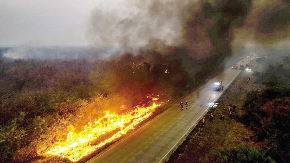 Incendios en Bolivia