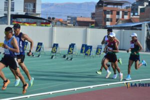 Deportistas orureños en atletismo U-20