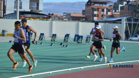 Deportistas orureños en atletismo U-20