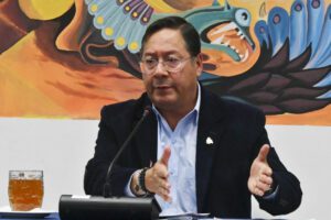 Luis Arce, presidente de Bolivia