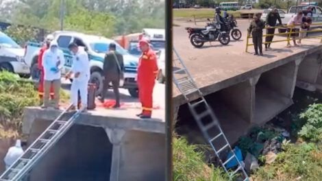 Hombre encontrado sin vida en canal de drenaje