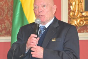 El presidente en ejercicio del Tribunal Supremo Electoral Oscar Hassenteufel sobre la segunda vuelta electoral