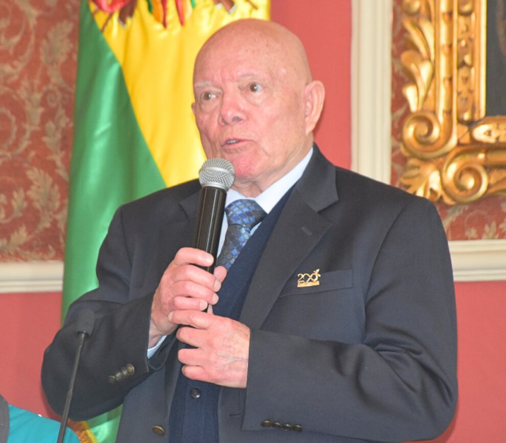 El presidente en ejercicio del Tribunal Supremo Electoral Oscar Hassenteufel sobre la segunda vuelta electoral