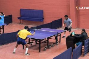 Tenis de mesa en Oruro
