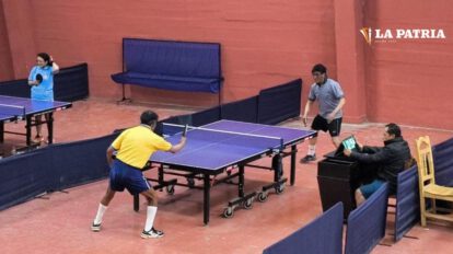 Tenis de mesa en Oruro
