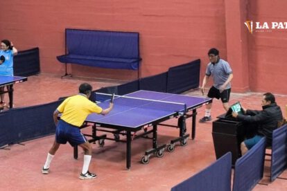 Tenis de mesa en Oruro