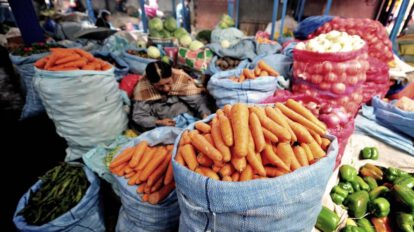 Inflación en Bolivia superó el 18% entre enero y agosto de 2025